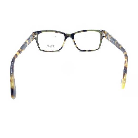 Prada VPR 15V NAI-1O1 Black Brown Tortoise Eyeglasses Frames 53-17 145 Italy - Picture 5 of 12
